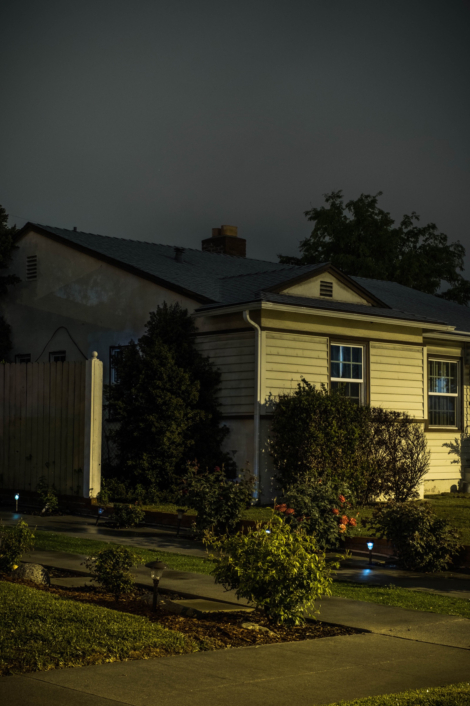 Night Houses photograph